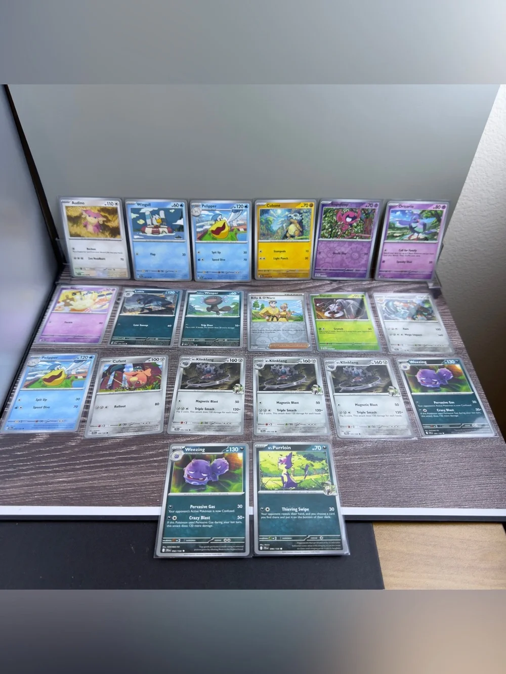 Lot of 20 Pokémon Cards – Reverse Holos Impidimp, Bill & O’Nare, Durant